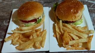 #خبز_نجح خبز همبرجر🍔  منزلي تماما مثل المطاعم بطريقة احترافية،من اليوم قولي وداعا للمطاعم الأمريكية🍔