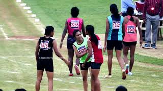 100m  Girl's 19 Final | 61st State Level Schools RDS Athletics Neyveli 2018-19