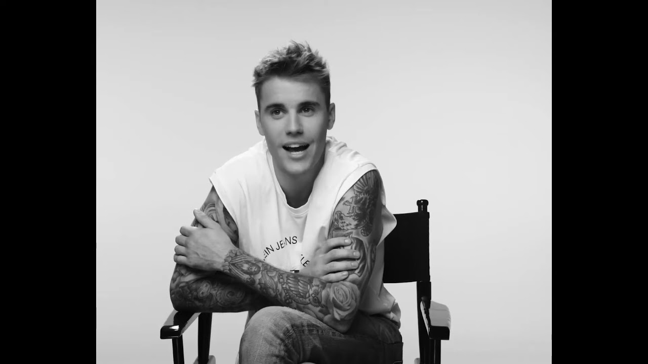 Justin Bieber's Photoshoot for Calvin Klein - YouTube