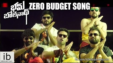 Bham Bolenath Zero Budget song - idlebrain.com