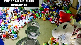 MY ENTIRE MARIO PLUSH COLLECTION | NEW METAL MARIO AND DRY BOWSER PLUSH