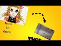 How to draw rengoku in simple method 8 minutes part 1