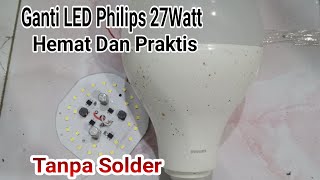 Review LED Philips Essential H4 dan H11. 
