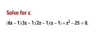 A nice quartic equation. | How to solve | You should know the method.