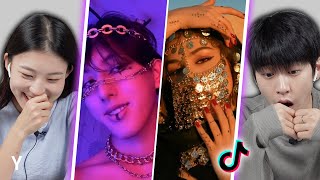 Koreans React To TikTok ’Arabian Nights’ Challenge for the first time | Y