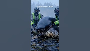 A Silent Plea from the Heart of the Frigid Waters #wildlife