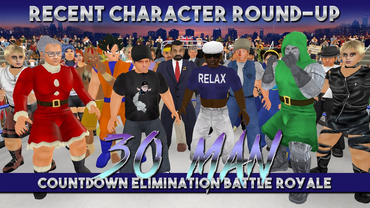 OCWF S1314 30-Man Countdown Elimination Battle Royale - YouTube