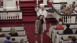 May 5, 2019   Baptism and New Members at Bethany UCC, Ephrata, PA