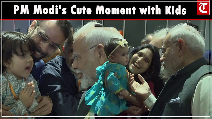 PM Modi’s Adorable Interaction with Kids in Rio Goes Viral During Warm Welcome in Brazil
