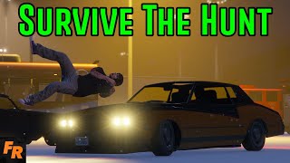 Gta 5 Challenge - Survive The Hunt #55 - The Chaos In The Snow