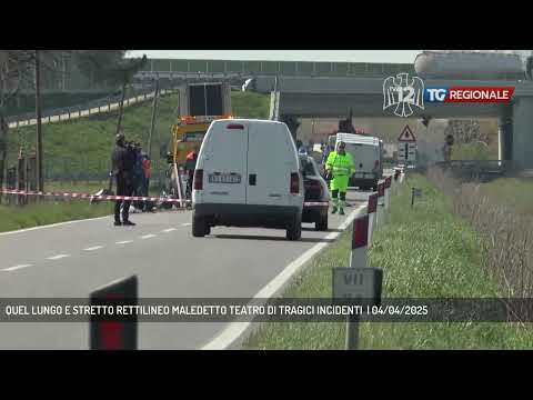 QUEL LUNGO E STRETTO RETTILINEO MALEDETTO TEATRO DI TRAGICI INCIDENTI  | 04/04/2025