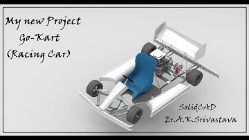 Go-Kart (Racing Car) Animation on SolidWorks