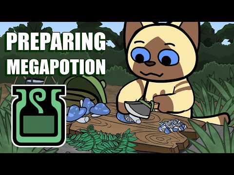 How MonsterHunter MegaPotion is made (In dept cooking process)