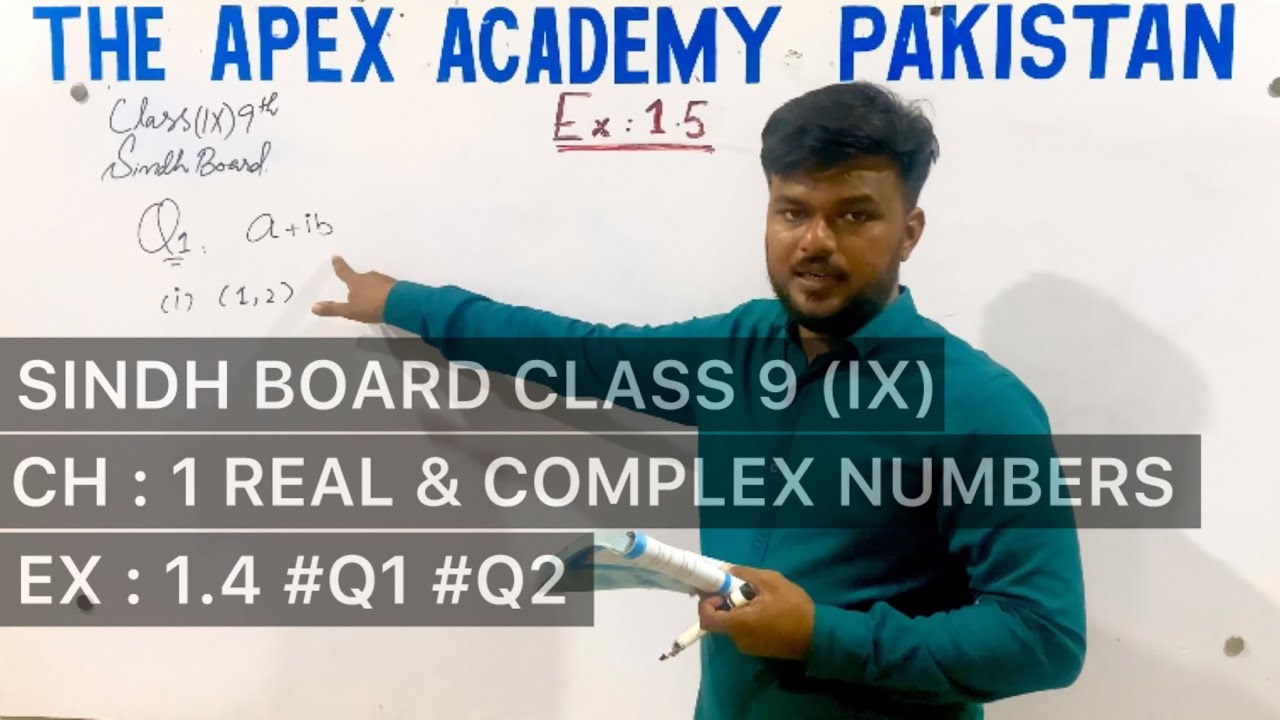 Exercise 1.4 Unit 1 Real & Complex Numbers Class 9 New Mathematics book ...
