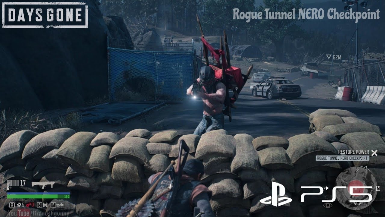 Days Gone - Rogue Tunnel NERO Checkpoint Walkthrough | IPCA Tech Location