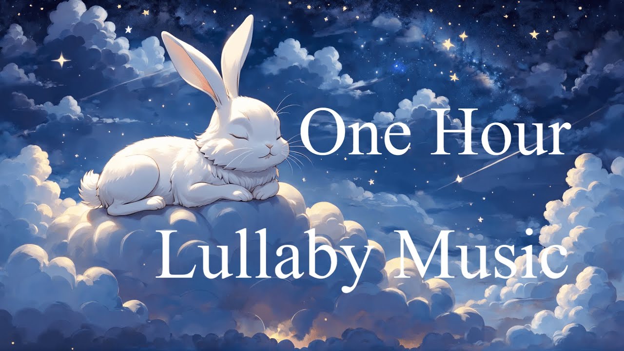 Bunny Bedtime Serenades 🐰 1 Hour 🌙 Calming Lullabies by Angelic Rabbits ...