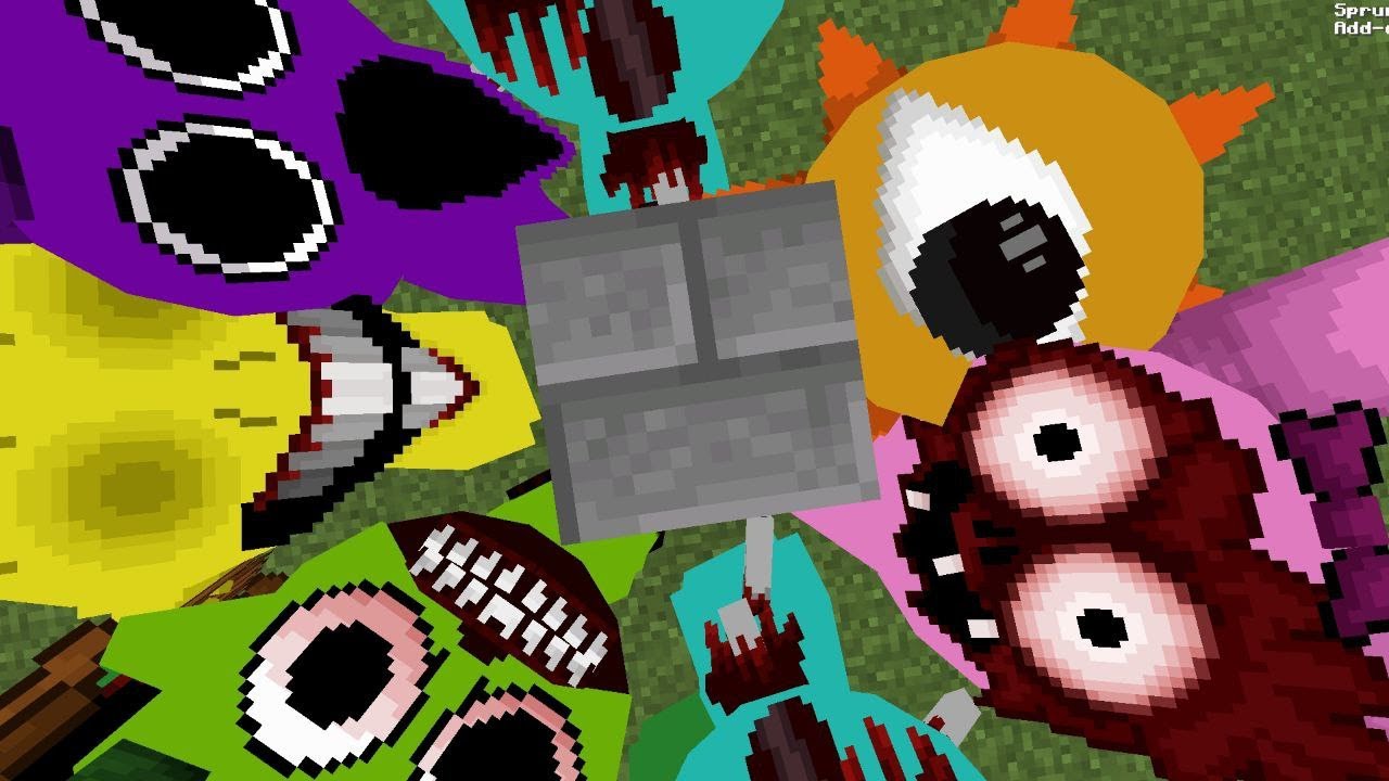SPRUNKI PHASE 2 Trying To KILL ME - Minecraft Sprunki Mod - YouTube