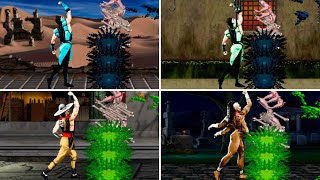Ultimate Mortal Kombat 3: UC (Arcade) Brutality Demonstration