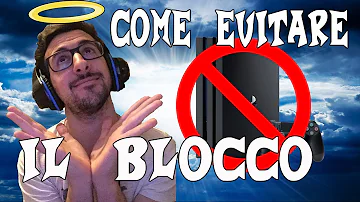 Cosa fare se ti si blocca la PlayStation 4?