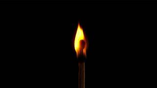 Matchstick Burns Close 02 - Free (for commercial use) Footage - 4K