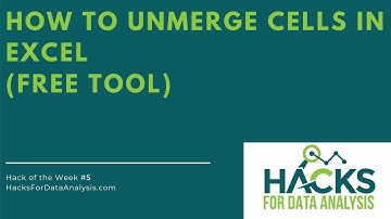 Unmerge Cells in Excel Automatically