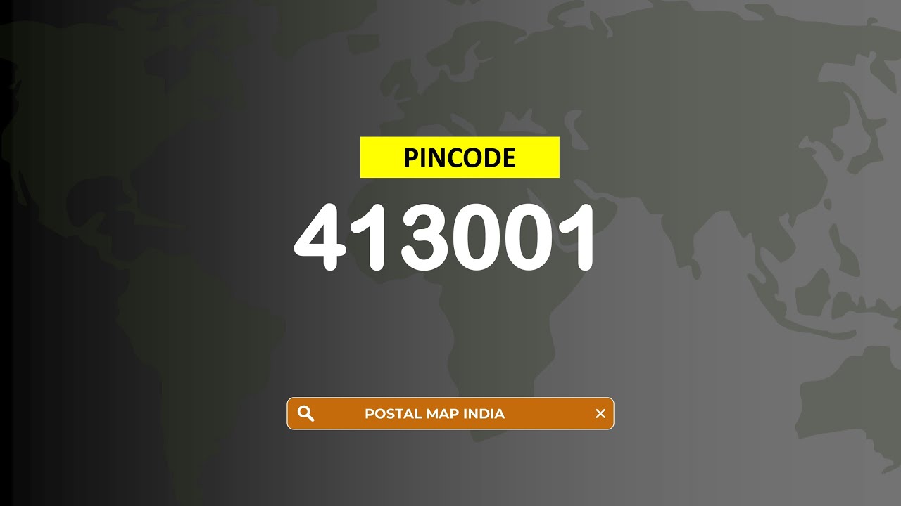 Pincode 413001 - Navi Peth Solapur, Solapur & More - YouTube