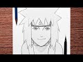 Easy Anime Drawing How To Draw Minato Step By Step Naruto Art Easy Anime Drawing How To Draw Minato Step By Step Naruto Art