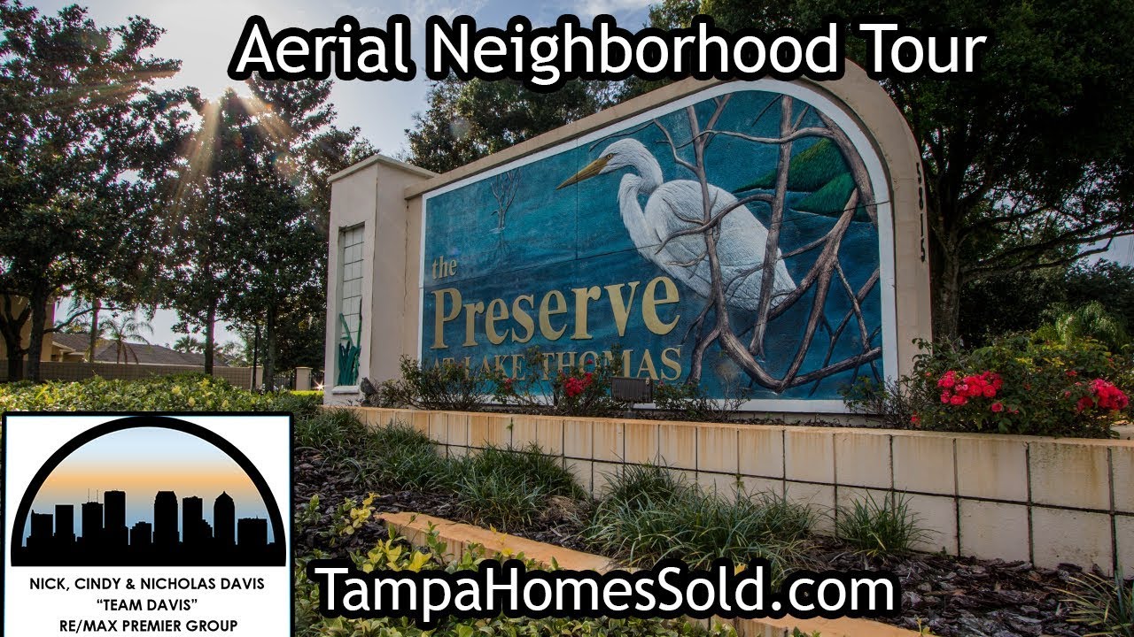 The Preserve at Lake Thomas, Land O Lakes FL Neighborhood Tour YouTube