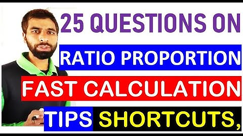 Ratio and Proportion 25 Questions JKSSB CLASS IV fast Calculations tips shortcuts KASHMIRI LANGUAGE