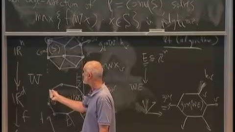 Discrete Optimization, Shmuel Onn, MSRI Berkeley, Lecture 7 of 7