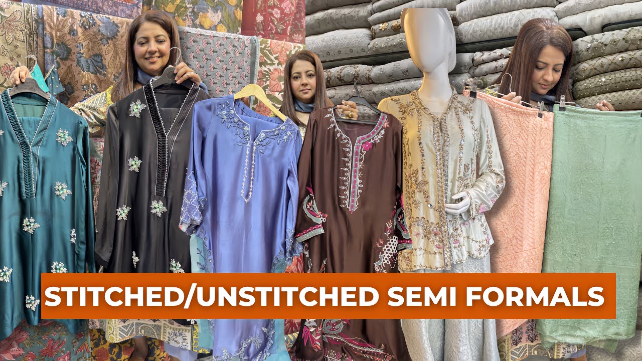 Beautiful Embroidered Georgette CO ORDS|Pure Tusser Silk Shirt|Original Lucknowi Chikankari|Eid Wear