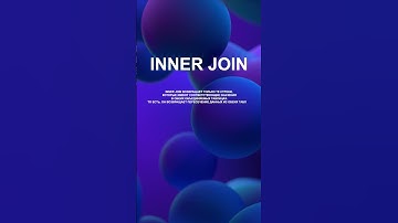 Какие типы есть JOIN и в чем различия? #собеседование #backend #junior #frontend #mysql #ответ