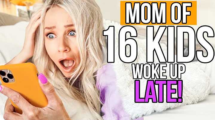 MOM of 16 KiDS Rushed MORNiNG ROUTiNE *RUNNING LAT...