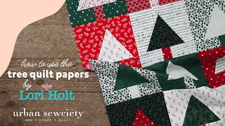 Use the Lori Holt Tree Quilt Papers to Make a Scrappy Christmas Tree Block in JUST 2-3 Minutes! Net Worth