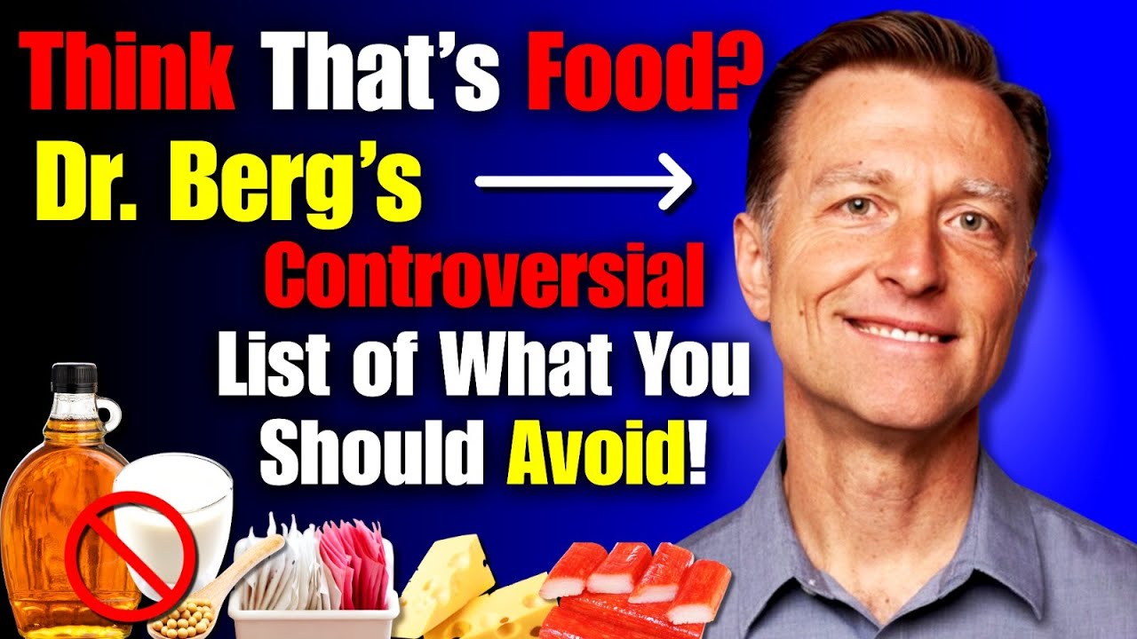 Что происходит, когда вы едите пищу, не предназначенную для людей | Вредная еда, доктор Берг