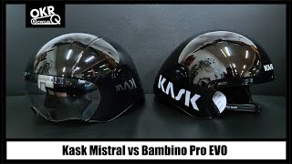 市場で最速のTTヘルメット：Kask Mistral vs Bambino Pro EVO