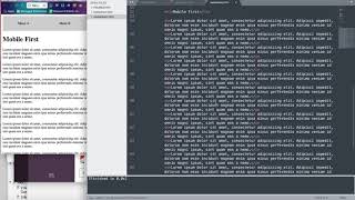 Learning CSS: Mobile Fixed Nav using FlexBox (Responsive)