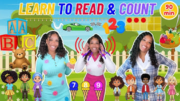 Learn To Read & Count| Identify The 5 Senses |Learn fruits & Vegetables| Learning with Ms Houston
