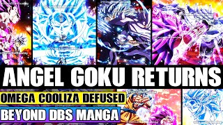 Beyond Dragon Ball Super Angel Goku Returns! Mastered Ultra Ego Vegeta And Goku Destroy Cooliza