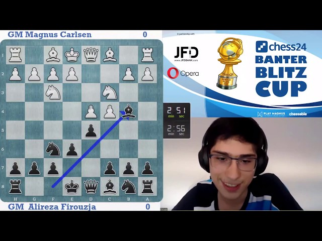 Alireza Firouzja vs. Magnus Carlsen