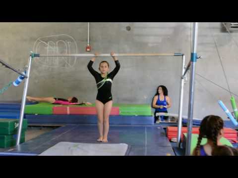 Level 1 gymnastics bar routine