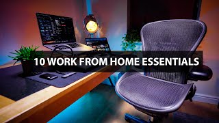 10 Work from Home Essentials - Make Work Comfortable 