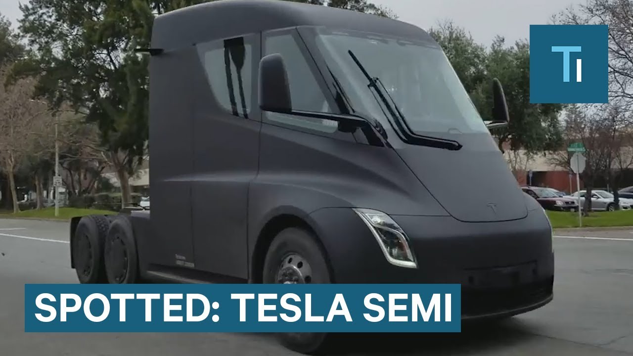 A Tesla Semi Was Spotted On A Public Road Here S An Update On The Truck