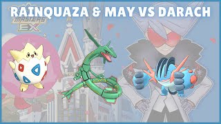 RainQuaza & friends eviscerate Darach (BV Hall 30) | Pokemon Masters EX