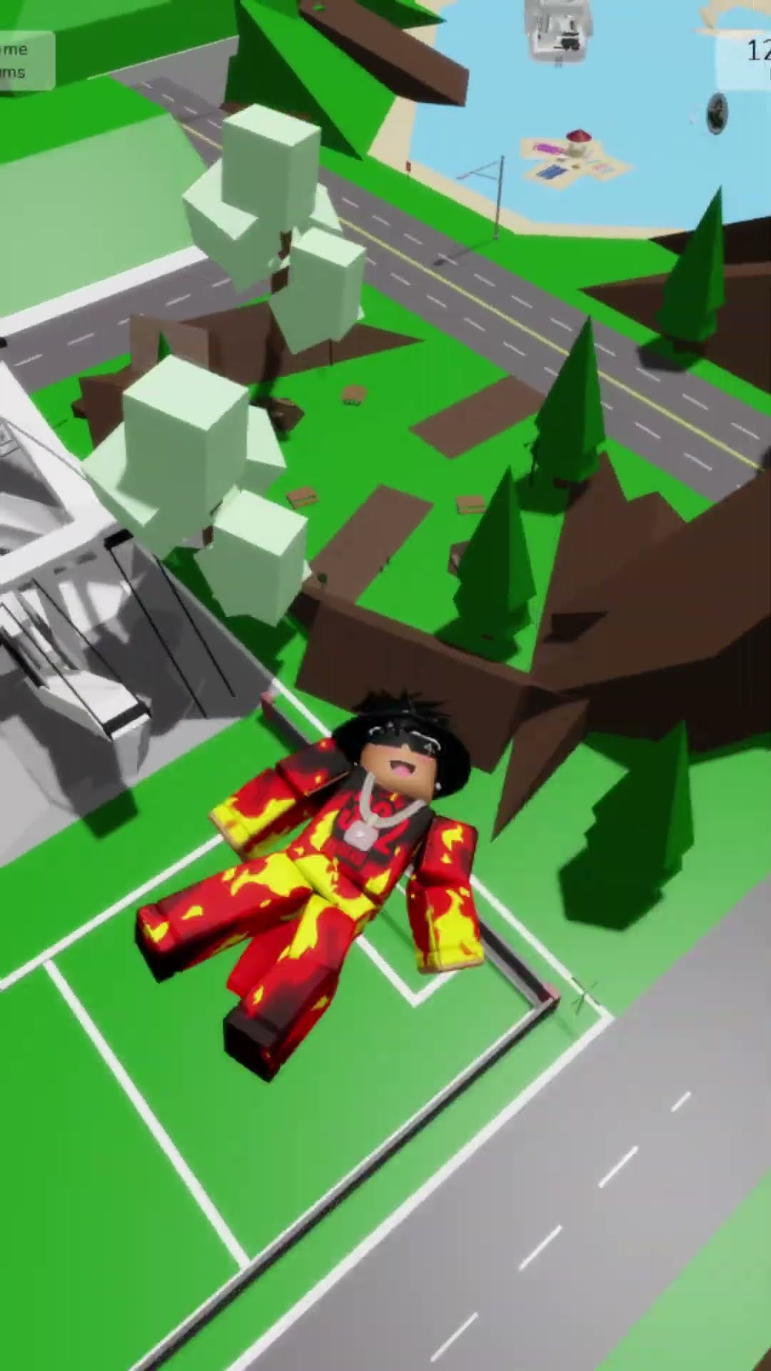 bro went flying! ?? #shorts #roblox