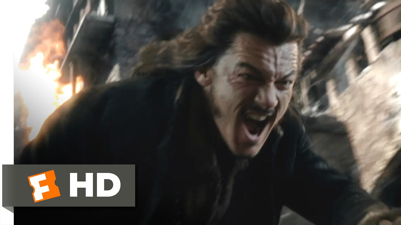 The Hobbit The Battle Of The Five Armies Bard And The Beast Scene 310 Movieclips