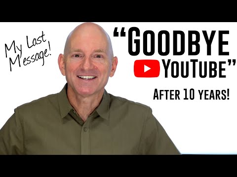Saying GOODBYE to YouTube and "Hello Family" After 10 Years of Ministry - My Final Message