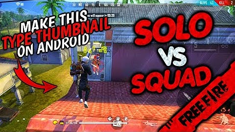 How To Make Thumbnail Like 2B Gamer || Free Fire Thumbnail Tutorial
