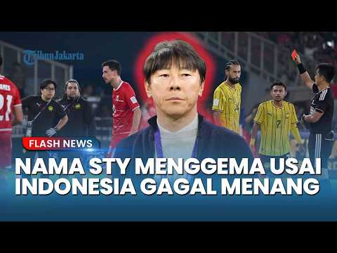 4dasian x abc188 - SUPORTER KECEWA! Nama Shin Tae yong Menggema di GBK Usai Timnas Indonesia Gagal Kalahkan Malaysia!