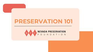 Preservation 101- Historic Designations